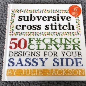 Subversive cross-stitch book